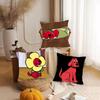 Clifford the Big Red Dog Cushion Cover Silky Short Plush DoubleSided Printed Pillow Case for Sofa All Seasons Home Decor Gift