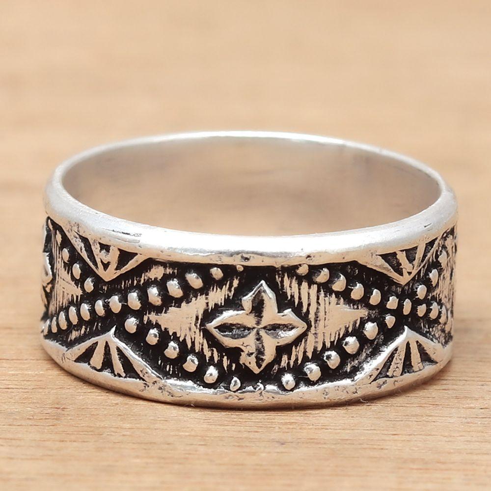 No Stone Gemstone Handmade Silver Jewelry "6.5"