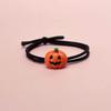 Halloween Pumpkin Ghost Hair Ties for Kids – Cartoon Rubber Bands for Girls' Hair Accessories and Bracelets