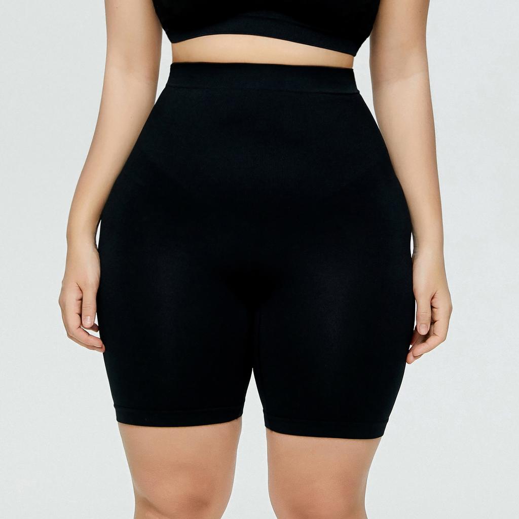 Women's Shapewear Tummy Control Shorts High Waist Panties Mid Thigh Shaper Pants Waist Shaping Safety Pants