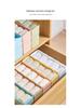 Organizzatore per Cassetto Biancheria Intima e Calzini: Scatola portaoggetti in plastica per armadi e dormitori