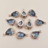 10PCS DIY Necklace Bracelet Earrings Alloy Jewelry Accessories Baroque Crystal Pendant Accessories Charm for DIY Jewelry Making