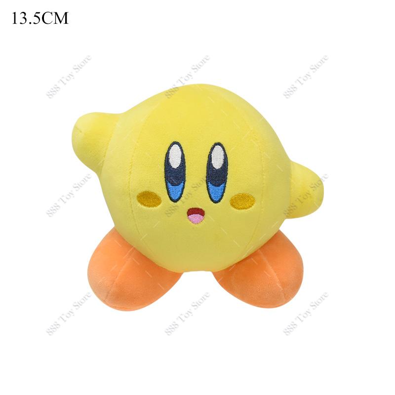 Star Kirby Plüschtiere Anime Kirby Klassisches Schwert Schatten Geist 30. Stern Kirby Rot Orange Kuscheltiere Puppen Kinder Weihnachtsgeschenke