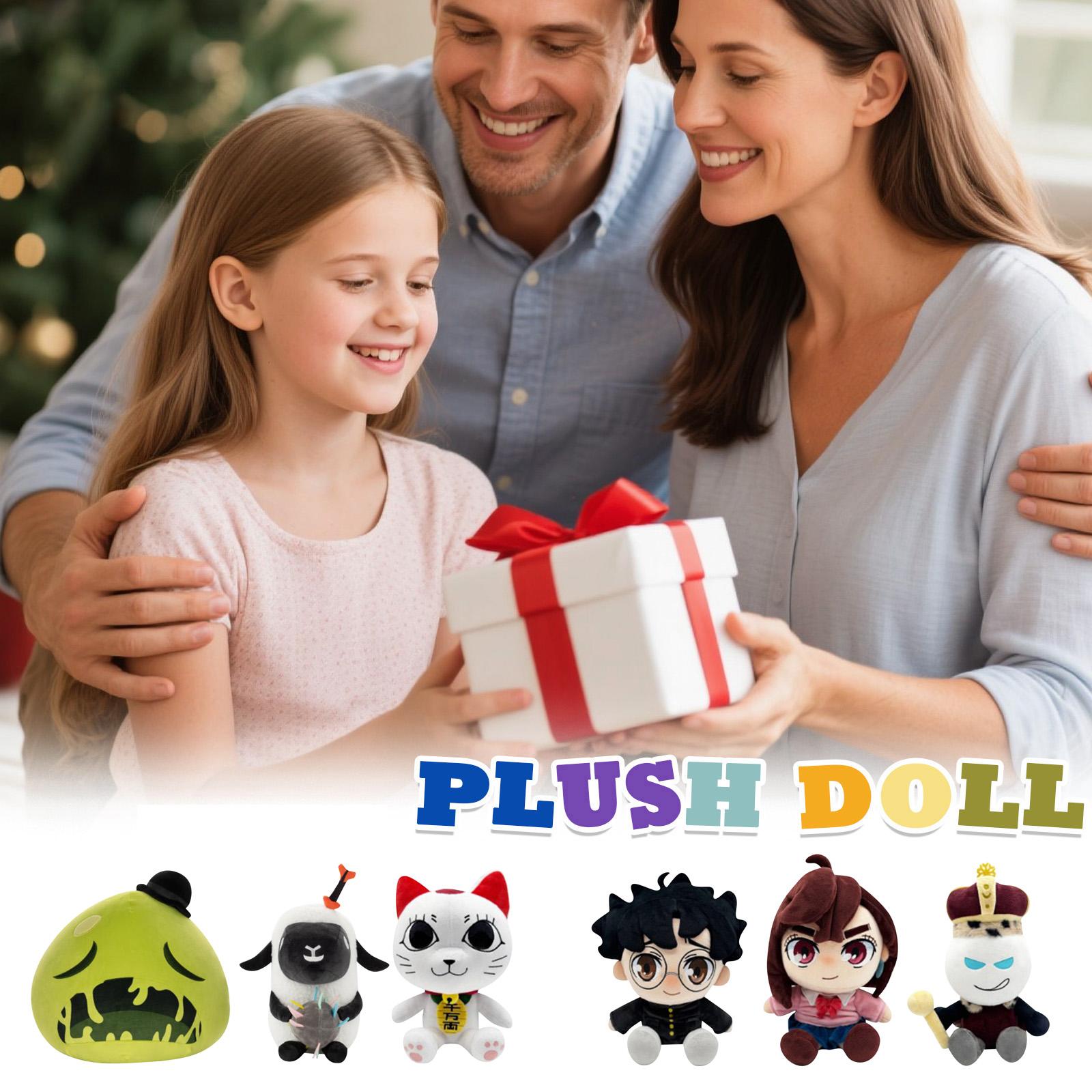 

Плюшевая кукла, Игрушка в подарок, Мультфильм, Детская тряпичная кукла, Детская подарочная подушка One Size