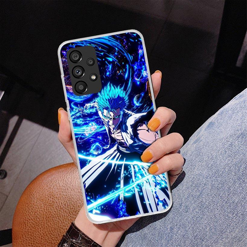 Grimmjow 6 Bleach Phone Case For Samsung Galaxy A52 A32 A22 A12 A51 A31 A50S A30S A20S A10S Note 20 Ultra 10 Plus S10 A72 A71 Ga