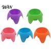 Essentials Organizer Cup Holder for Beach with Bold Colors Stackable Portable Drink Phone Phones Snacks Sunscreen Sand-Free Travel Camping Picnic