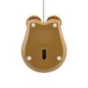Mini Ratón Alámbrico Lindo Dibujo Animado Rana Tigre Diseño Oso Marrón Computadora 3D Ratón para Niños 1600 DPI USB