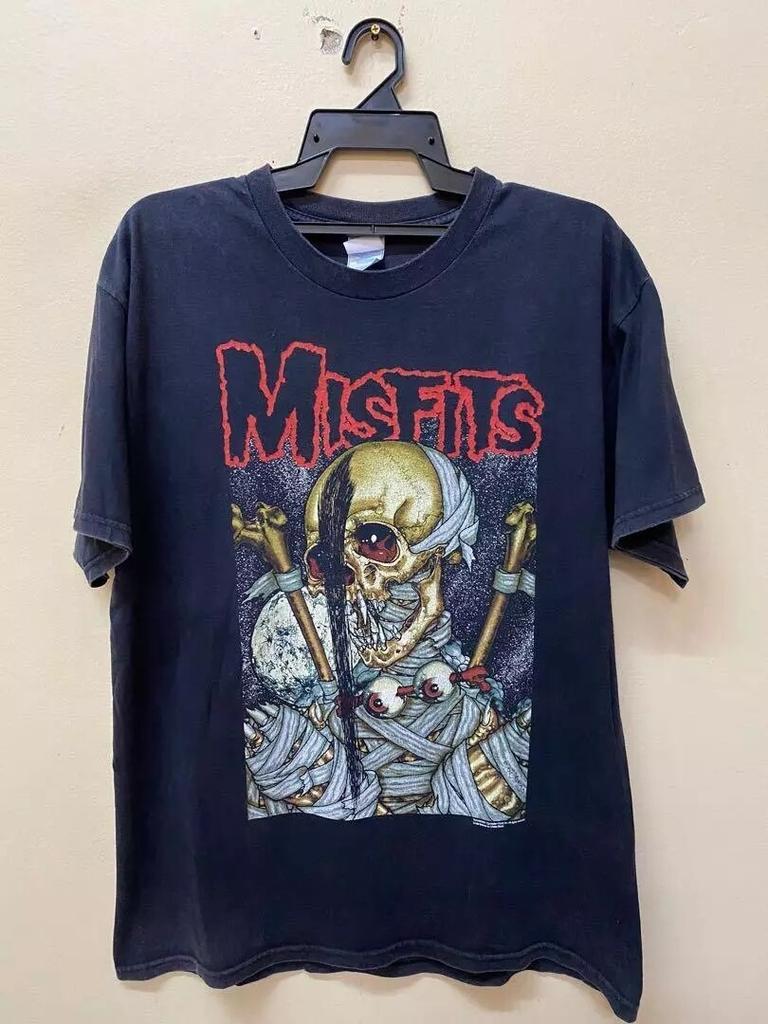 The Misfits Band Vintage 90's Graphic Black Unisex Tshirt For Men Women S-5XL