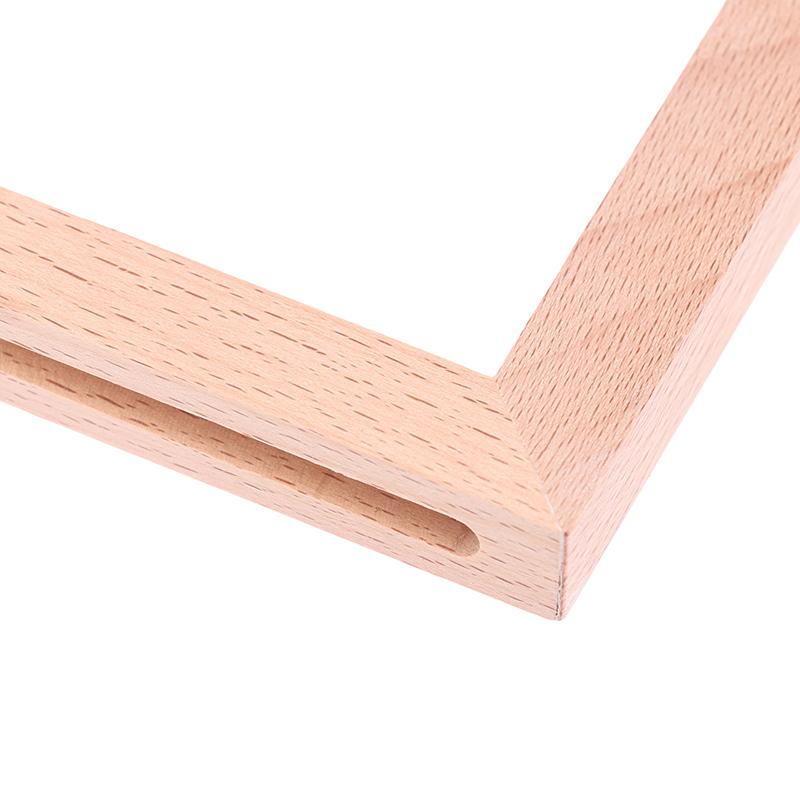 Leuchtender Fotorahmen, Tisch-Bilderrahmen, leuchtender Halter, einfaches 3D-Licht, Dekor, LED-Licht, Holz, USB-LED-Bilderrahmen