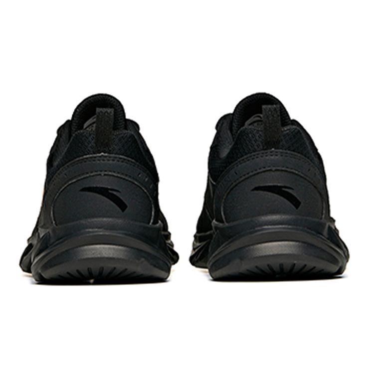 Anta Versatile Shock-Absorbing Non-Slip Wear-Resistant Breathable Low-Top Running Shoes Women Sneakers Black Rose-Gold 92815522-8