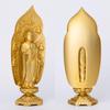Buddha Statue Yakushi Nyorai 17cm Makita Shuun Original Takaoka Copperware (gold Plated/24k Gold) Sculptor Model "Tendai, Shingon, Rinzai"