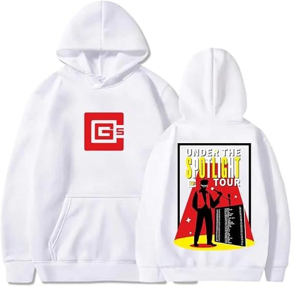 Herbst/Winter CG5 Under The Spotlight Tour 2025 Hoodie Langarm Streetwear Herren- und Damen-Hoodies Mode Warmer Hoodie