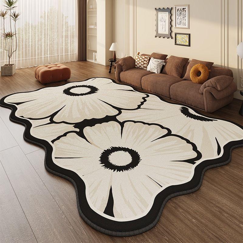 

Украшение гостиной Фигурный ковер Напольный коврик Нестандартные ковры Спальня Домашний кабинет Нескользящий ковер 200CM * 300CM