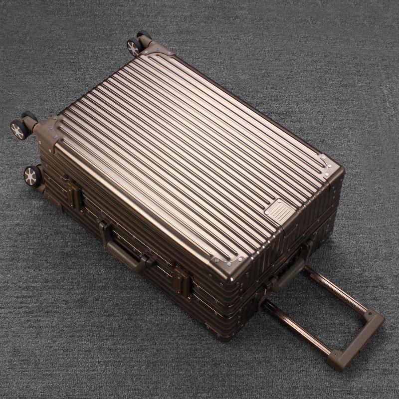 KIYERSY Business High-end Aluminum Frame Carry-on Luggage