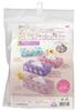 Takagi Seni Panami Craft Kit Metallic Yarn Sparkly Flower Tissue Cover Color Purple TC-106