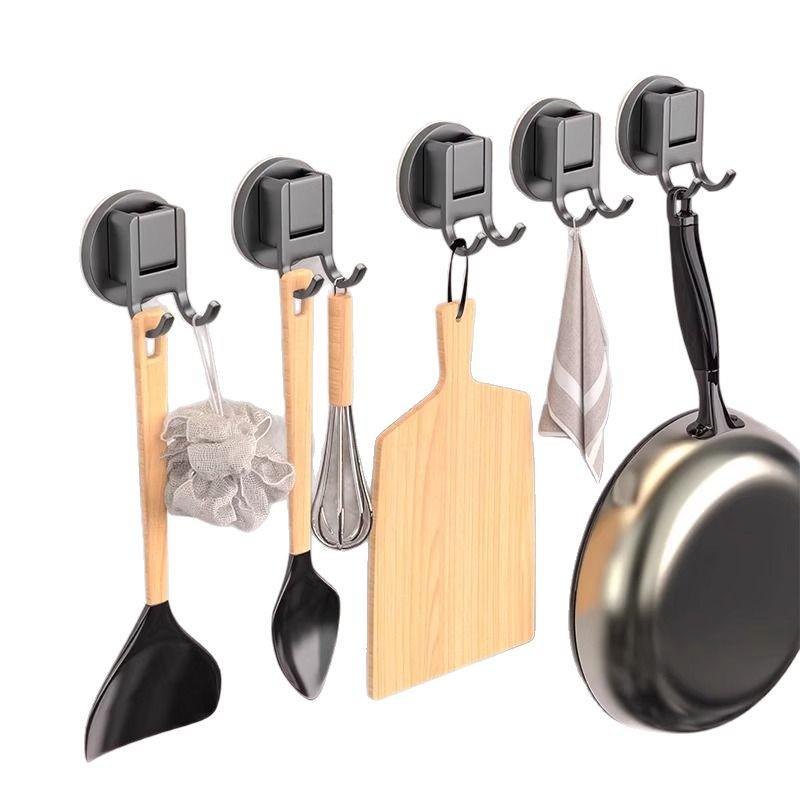 Saugknopf Doppelhaken Multifunktionaler Taschentuchhalter für Bad & Küche