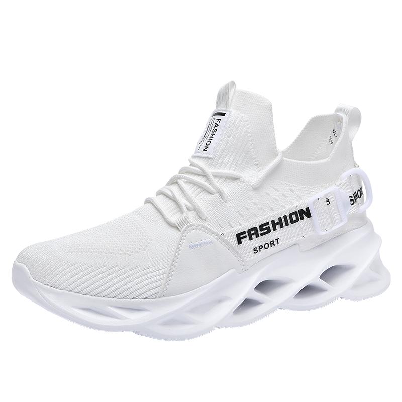 Sneakers Men Mesh Breathable Running Sport Shoes Unisex Light Soft Thick Sole Hole Couple Shoes Athletic Sneakers Women Shoes