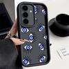 The Evil Eye Blue Eyes Phone Case For Samsung S26 S25 S24 S23 S21 S20 Ultra For Galaxy S25 S24 FE S26 Plus Funda Silicone Cover
