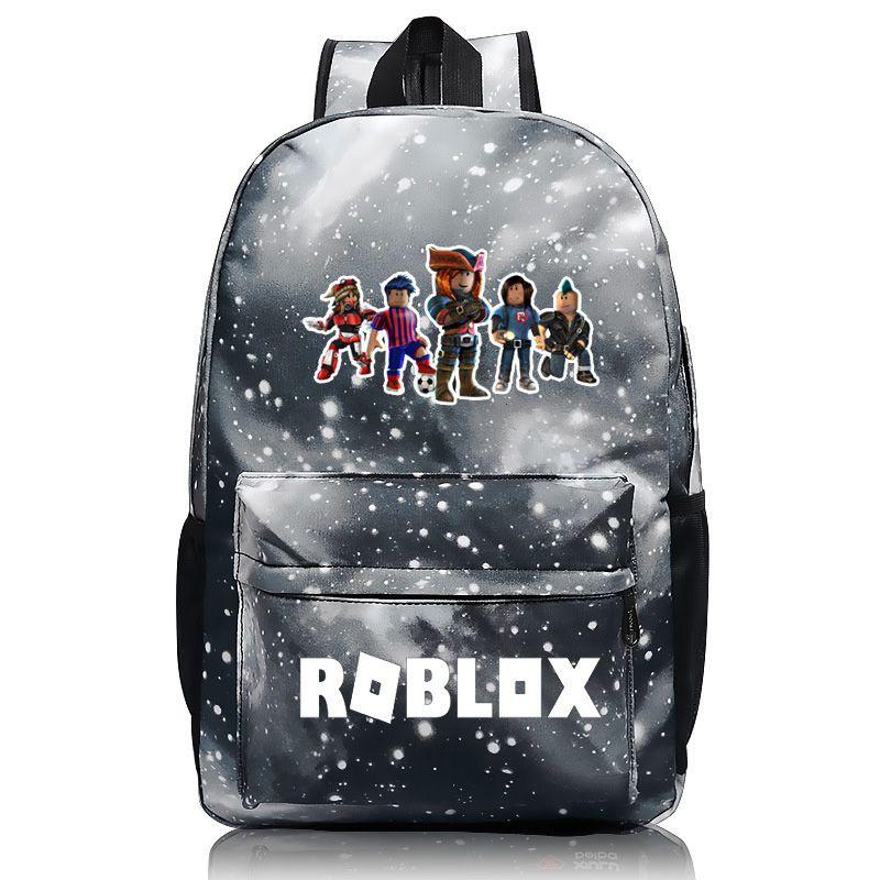 Awesome Starry Roblox Backpack For Kids With Large Capacity And Durable Material