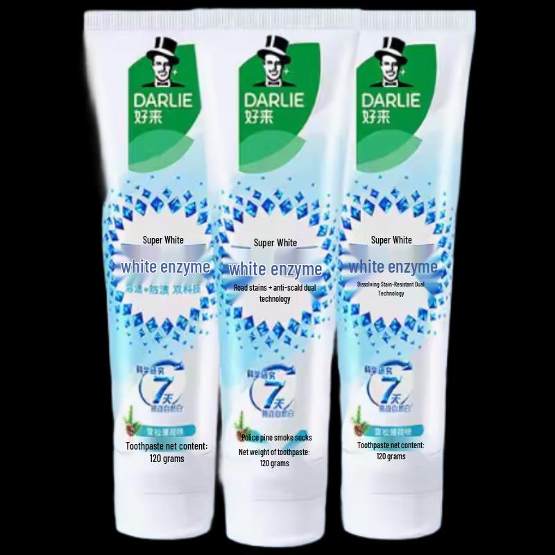 

Darlie White Enzyme Whitening Toothpaste