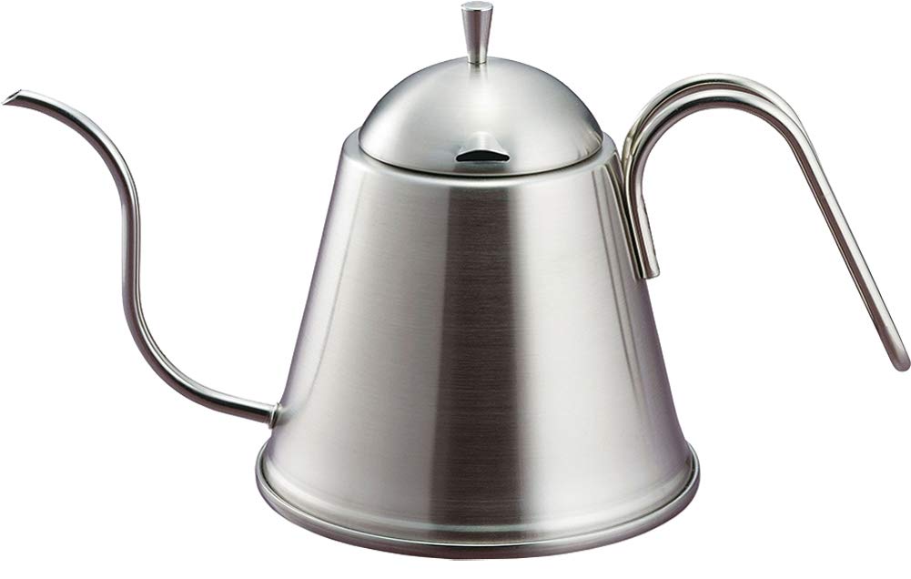 

KOGU Coffee Kogu Drip Pot ITTEKI 700ml [Made in Japan] by Shimomura Kihan. Suitable for direct flame, induction, and dishwasher use. Narrow spout for
