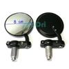 2pcs/Pair Motorcycle Rear View Mirrors Round 7/8" Handle Bar End Foldable Motorbike Side Mirror For Suzuki for Kawasaki