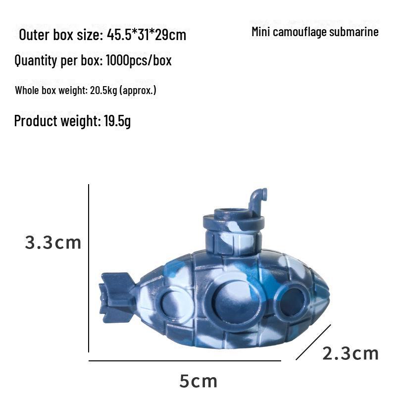 

Детский аквариум с мини-подводной лодкой: Новое украшение подводного мира