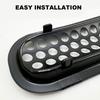 7pcs for Jeep Wrangler JK JKU 2007-2015 Car Clip-in Front Grille Mesh Inserts Mesh Grille Guard Car Exterior Accessories