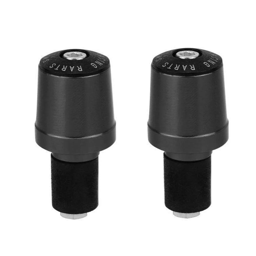 7/8" 22 mm Universal Motocicleta Guidão Extremidades do Guidão Manoplas Extremidades Sliders Cap Plug Slider Contrapeso Capa Universal