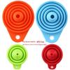 In-Stock FDA-Certified Silicone Folding Funnels: Large & Small for Kitchen, Oil, and Wine