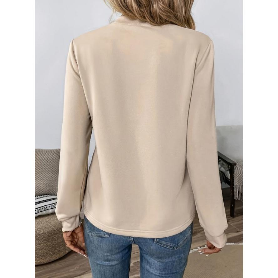 YYFS Women's Fashion Casual Spring Autumn Leopard Print Long Sleeve O-Neck Blouses & Shirts