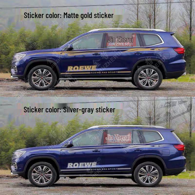 Niestandardowe naklejki samochodowe dla SAIC Roewe RX8/RX5MAX - Personalizowane paski i naklejki na karoserię