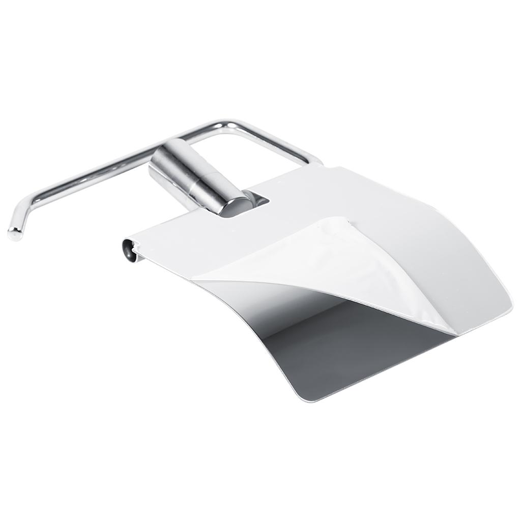 1 Stück Edelstahl Badezimmer Toilette Wandmontiert Saugpapierrollenhalter Taschentuchhalter Neu