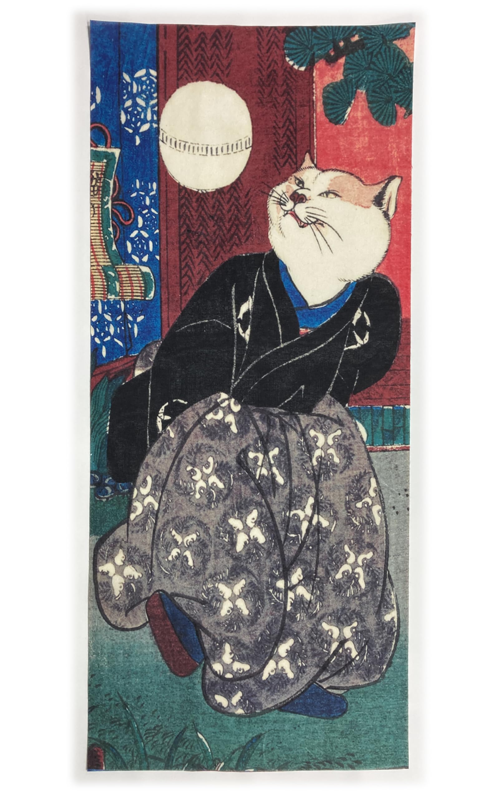 

hand towel from all over the Utagawa Curved Part 2 Ukiyo-e world, Kuniyoshi, Cat s Ball,