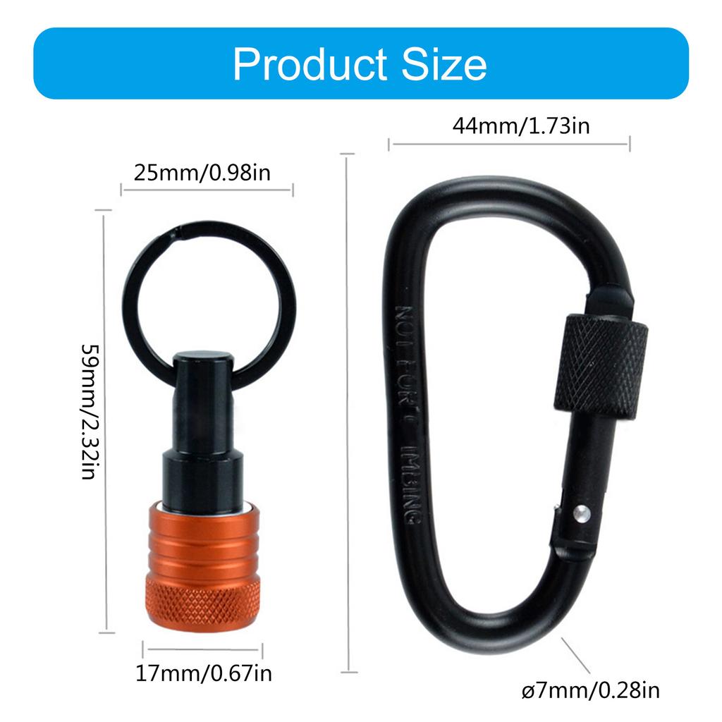 6ks 1/4palcová šestihranná stopka Sada držáků bitů pro nástrčné klíče Sada držáků bitů pro šroubovák Všestranná pro snadné skladování a přepravu