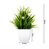 Multicolor Artificial Flower Potted Greenery Plant Eucalyptus Grass Potted Plant Ornaments Rose Lavender Mini Flower