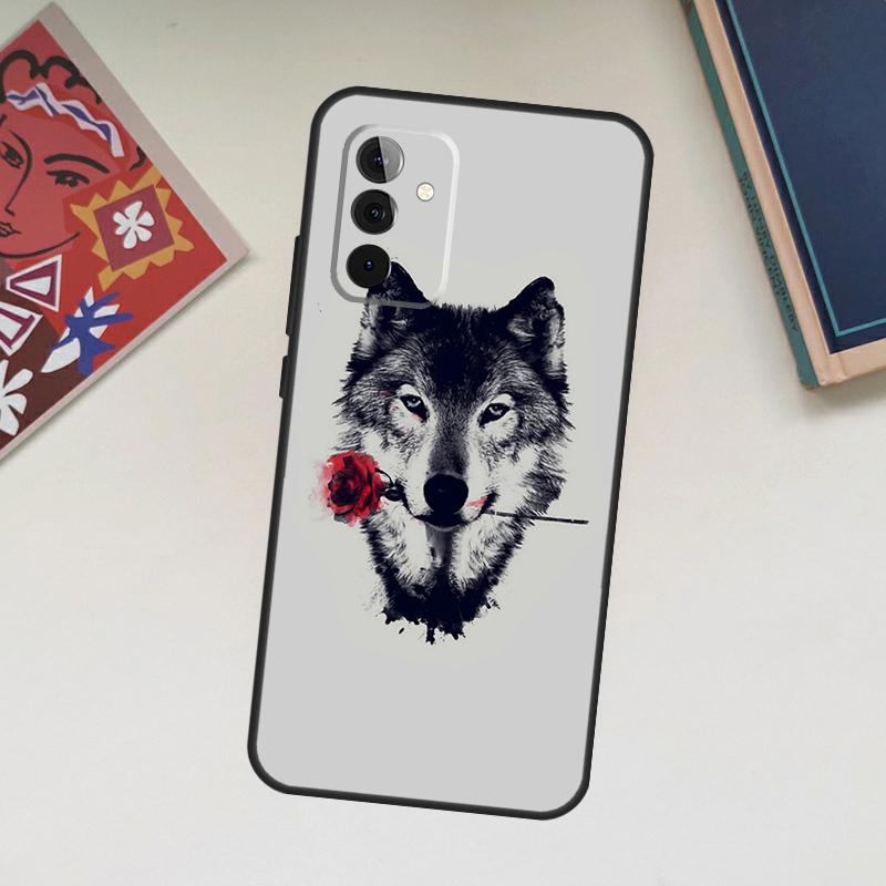 

Animal Wolf Case For Samsung Galaxy A17 A15 A54 A34 A14 A13 A23 A33 A53 A52 A32 A12 A56 A36 A16 A35 A55 Samsung A24 4G