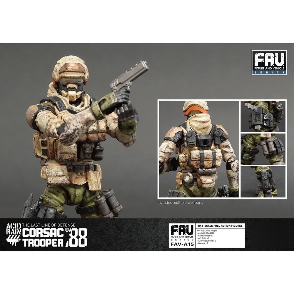 HiPlay Toy Alliance Acid Rain Wars Corsac Trooper FAV-A15 Movable Pre-painted Figure