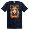 Retro Astronaut Women T Shirt Vintage Spacewoman Graphic Tee for Cool Fans