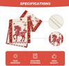 Chinese Zodiac Horse 2026 Lunar New Year Table Runner Party Decor Reusable Kitchen Dining Table Runner Spring Festival Decor