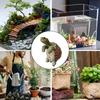 Turtle Statue Climbing Turtle Figurine Plant Decorations Resin Sculpture Tortoise Statue Home Decorations for Indoor Outdoor