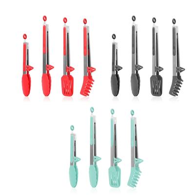 Grillzange Kochutensilien für BBQ Backen Barbecue-Klemme Küchenzubehör Campingbedarf Pasta Spaghetti Zange