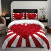 Couple Bedding Set 3D Duvet Cover Set Single Double Twin Full Size Teens Adults Bedclothes Soft Polyester Bed Linen For Baby