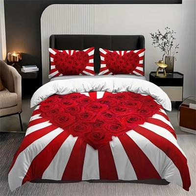Paar Bettwäsche Set 3D Bettbezug Set Einzel Doppel Twin Full Size Teenager Erwachsene Bettzeug Weiche Polyester Bettwäsche Für Baby