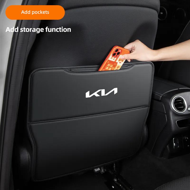 Car Seat Rear Anti Kick Pad Dirt Scratch Resistant Pad Valve For KIA K9 Sportage Niro K5 Carnival EV6 EV9 EV3 K8 Stinger Forte sdvc80