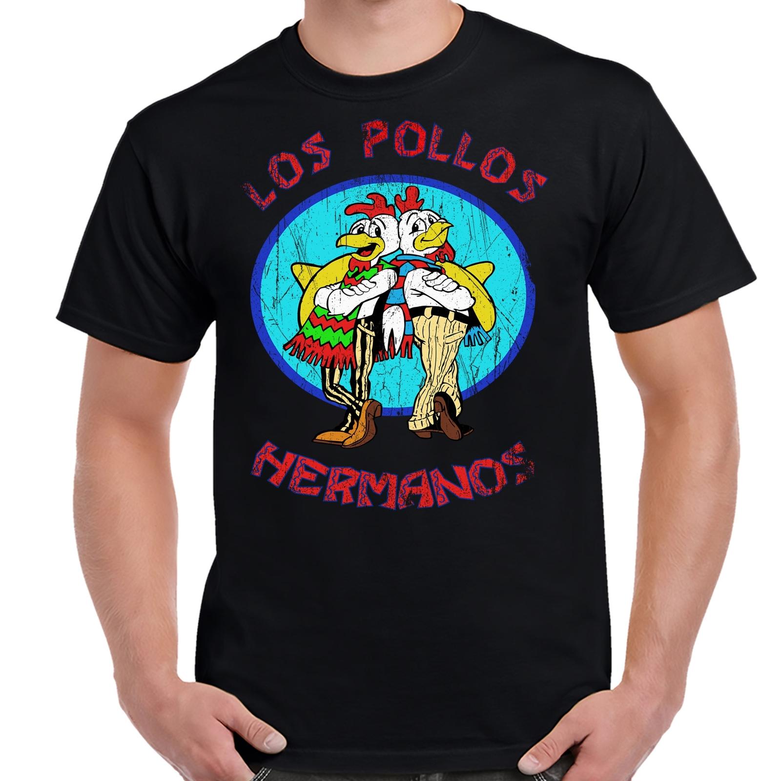 Los Pollos Hermanos Distressed Shirt S