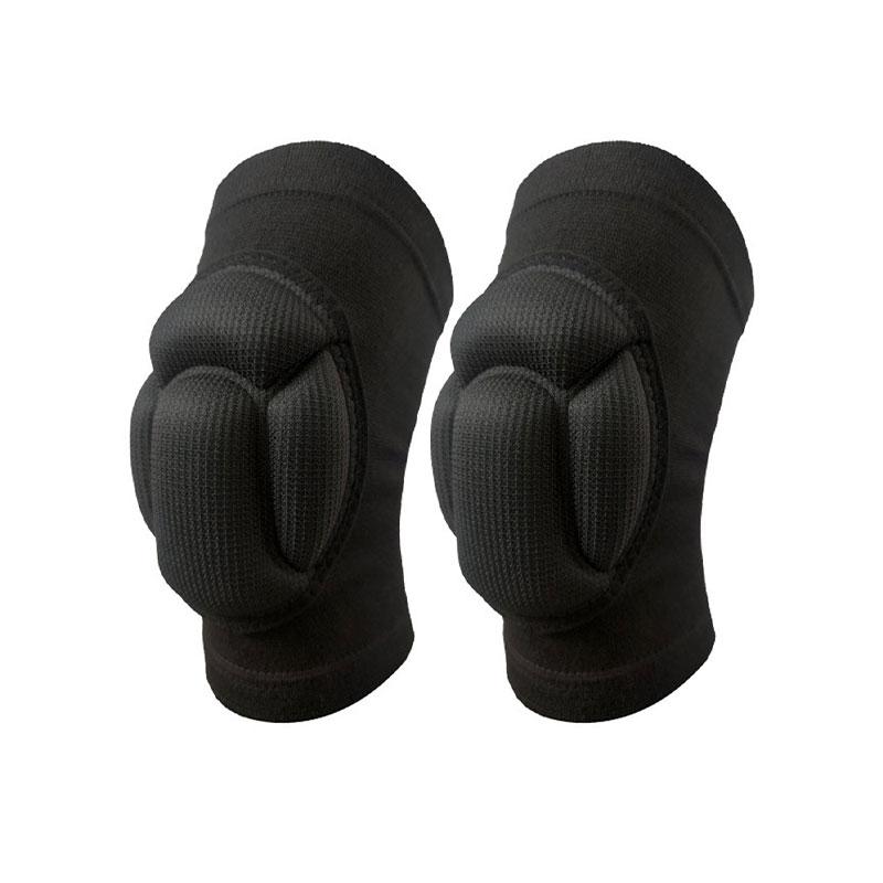 1 Pair/2Pcs Thickening Knee Pads Protection Sports Elastic Knee Protector Fitness Basketball Volleyball Anti Collision Pads