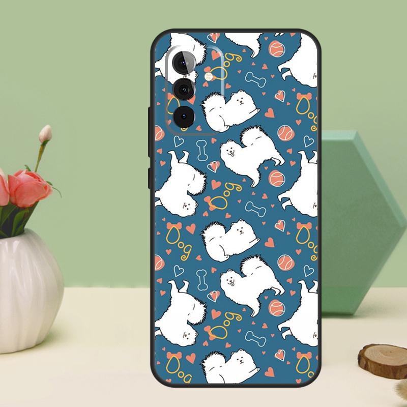 Japanese Spitz Dog For Samsung Galaxy A16 A55 A35 A15 A32 A12 A22 A52 A54 A34 A14 A56 A36 A26 A13 A53 A06 Case
