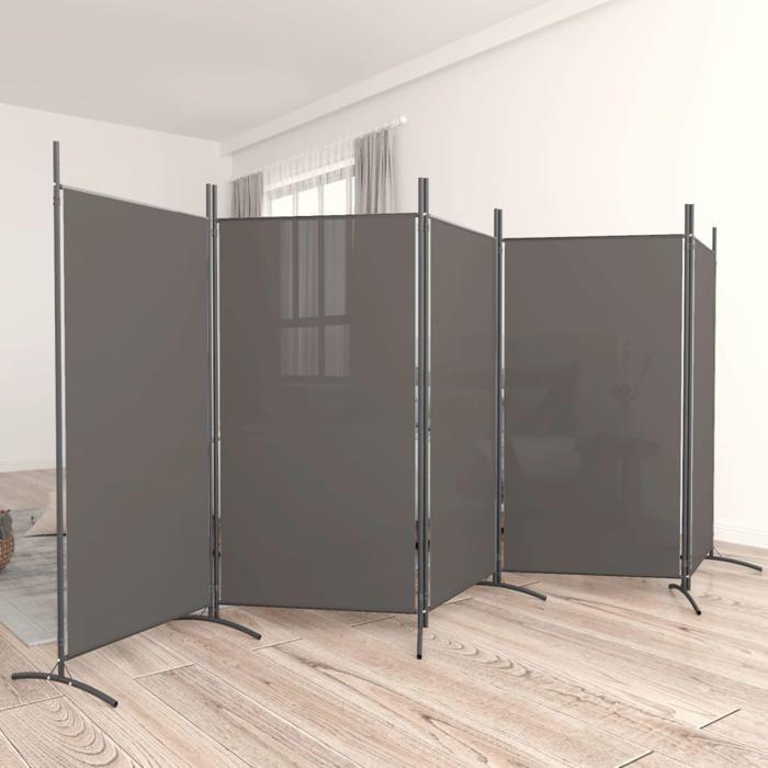VidaXL Room Divider 5 Panels Folding Room Separator Privacy Screen Partition Living Room Decoration 350268