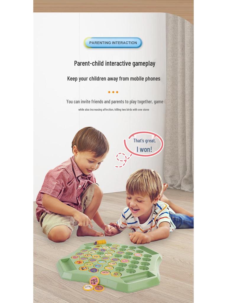 Douyin Kids Flip Chess: Multiplayer Parent-Child Strategy Game for Four Players